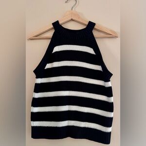 Old Navy striped sleeveless sweater